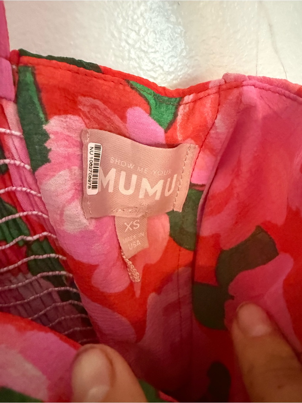 Show Me Your MuMu Dress Willow Maxi Corset in Pink Blooms Floral - Picture 6 of 6